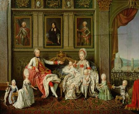 Wenceslaus Werlin GroBherzog Leopold mit seiner Familie oil painting picture